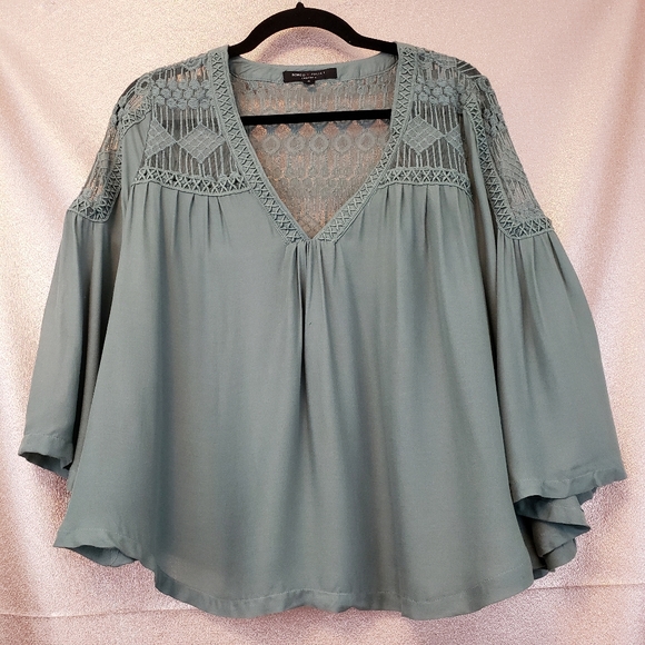 Romeo & Juliet Couture Tops - Romeo + Juliet Couture Lace Blouse Small Boho